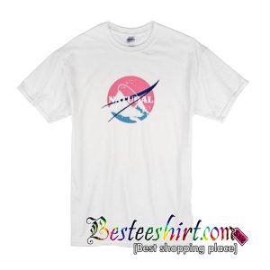 Natural Nasa Logo T Shirt