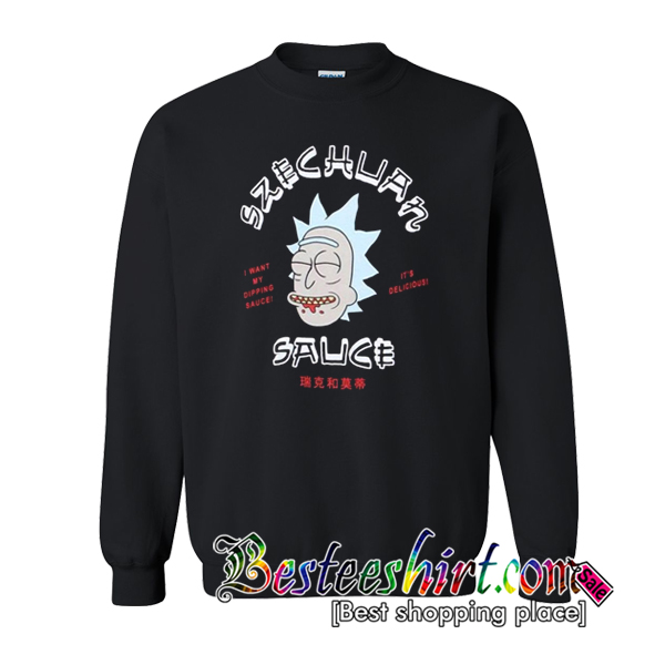 Rick And Morty Szechuah Sauce Sweatshirt