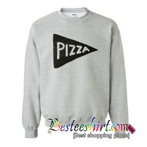 louchy Womens Pizza Sweatshirt