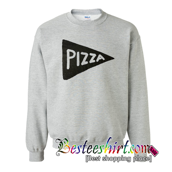 louchy Womens Pizza Sweatshirt