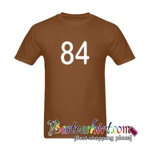 84 Font Number T Shirt