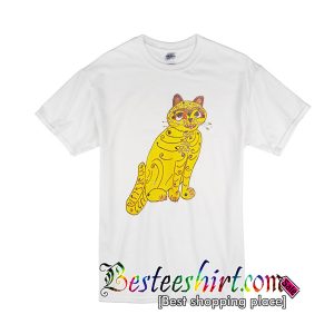 Abba Yellow Cat T Shirt
