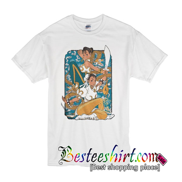 chun li street fighter shirt