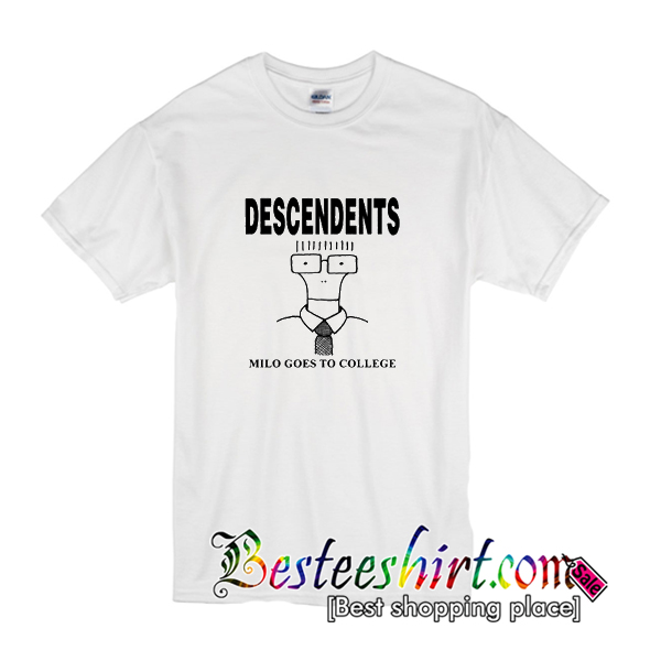 descendents milo goes to college shirt