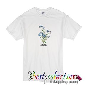 Forget Me Not Myosotis Sylvatica T shirt
