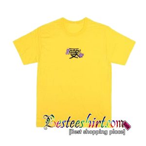 Japanese Purple Rose T Shirt