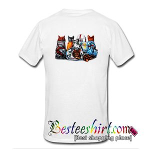 Kennedy Space Center Cat T Shirt Back