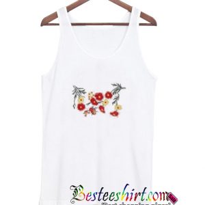 Knit Floral Tanktop
