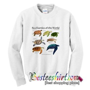 Sea Turtles of The World Sweatshirt