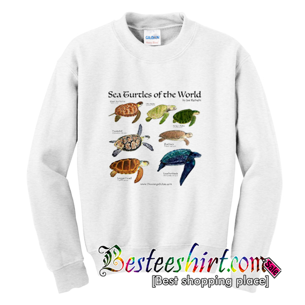 Sea Turtles of The World Sweatshirt