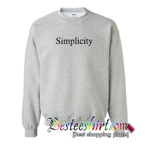 Simplicity Sweatshirt