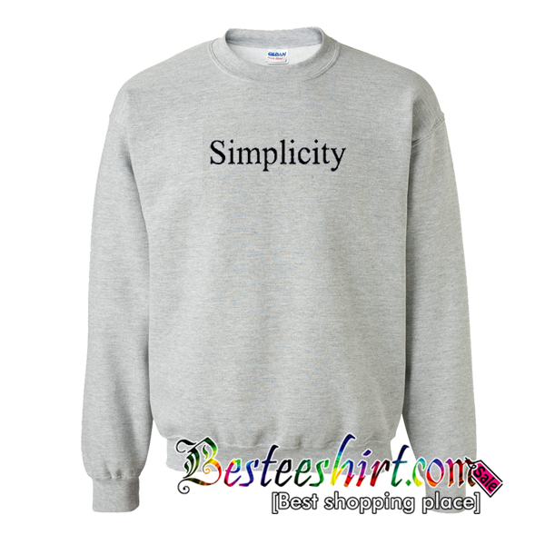 Simplicity Sweatshirt
