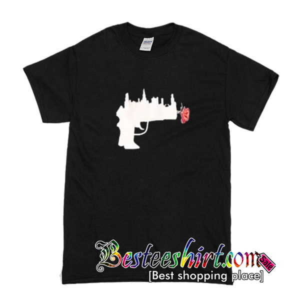Gun Rose T Shirt