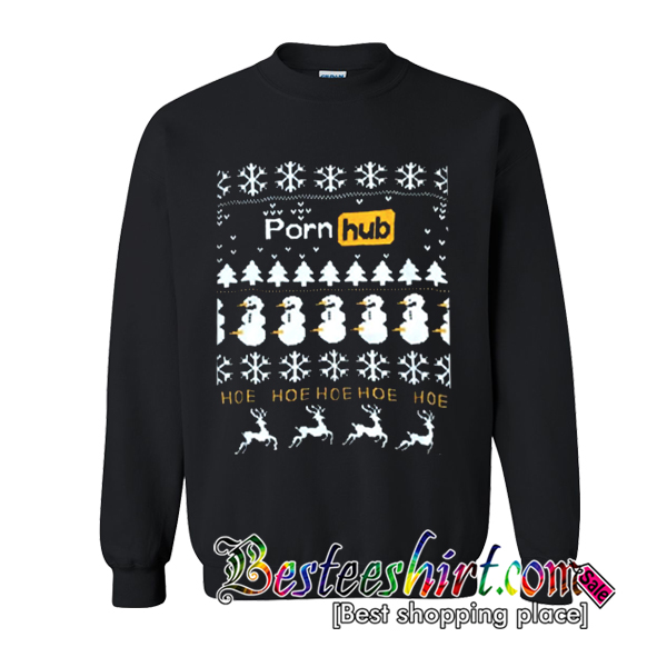 Porn Hub Christmas Sweatshirt