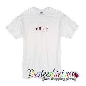 Wolf Font T Shirt