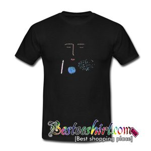 Abstract Face Art T shirt