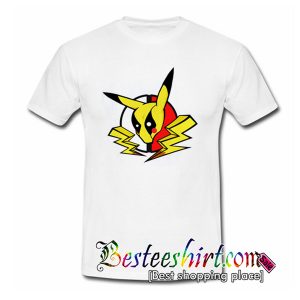 Pikapool Mashup Deadpool T shirt