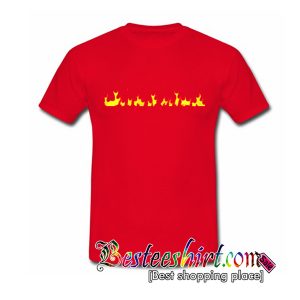 Red Flames T -Shirt