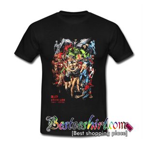 Stan Lee With Avenger T Shirt