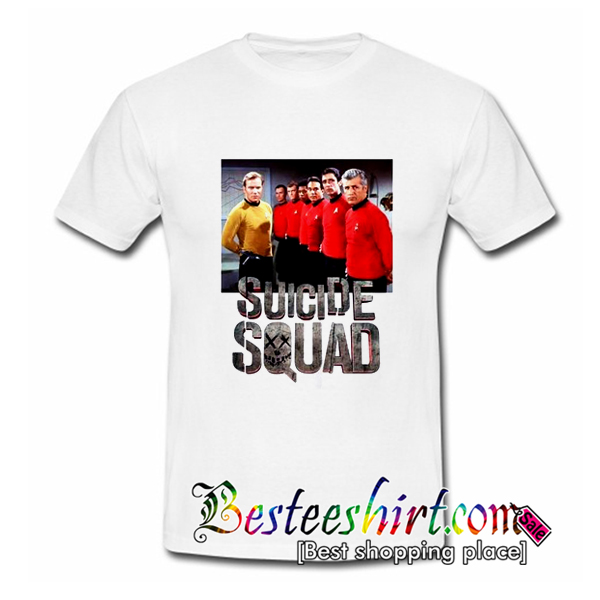 Star Trek Red Suicide Squad T Shirt
