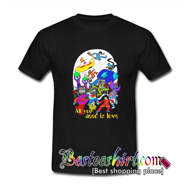 beatles all you need is love shirt