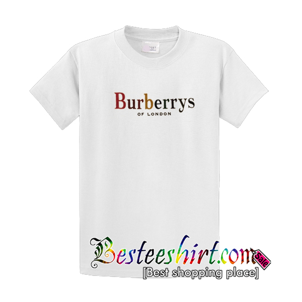 burberry t shirt rainbow