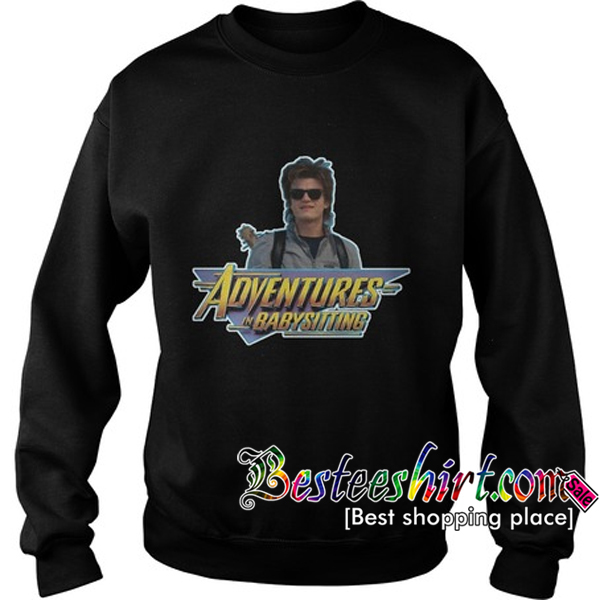 Adventures in baby sitting Sweatshirt RK
