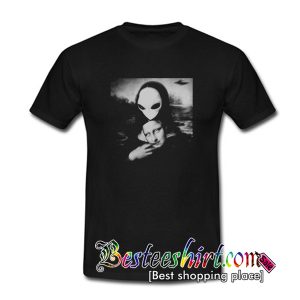 Alien Mona Lisa T Shirt (BSM)