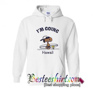 Snoopy I'm Going Hawaii Hoodie (BSM)