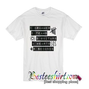 5sos 5 seconds of summer T Shirt (BSM)