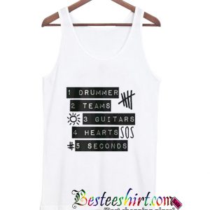 5sos 5 seconds of summer Tanktop (BSM)