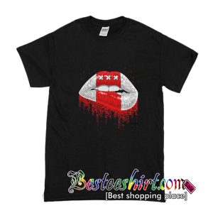 Amsterdamse Sjeurts Lip T Shirt (BSM)