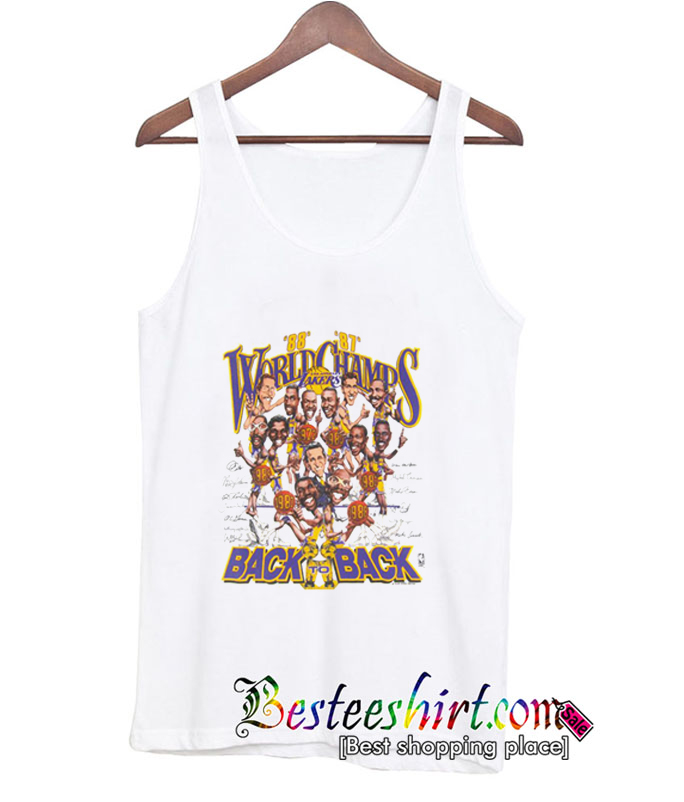 LA Lakers Caricature Tanktop (BSM)