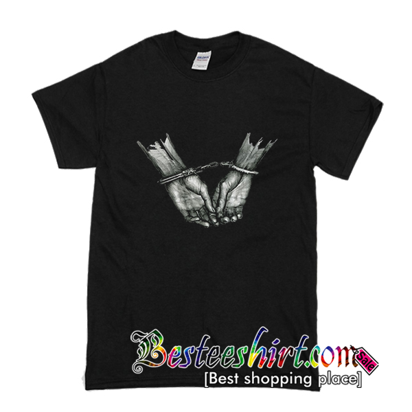 Men Hands Print T Shirt (BSM)