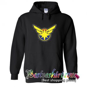 Captain Marvel Logo Hoodie (BSM)