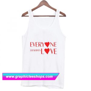 Everyone Deserves Love Red Tanktop (GPMU)