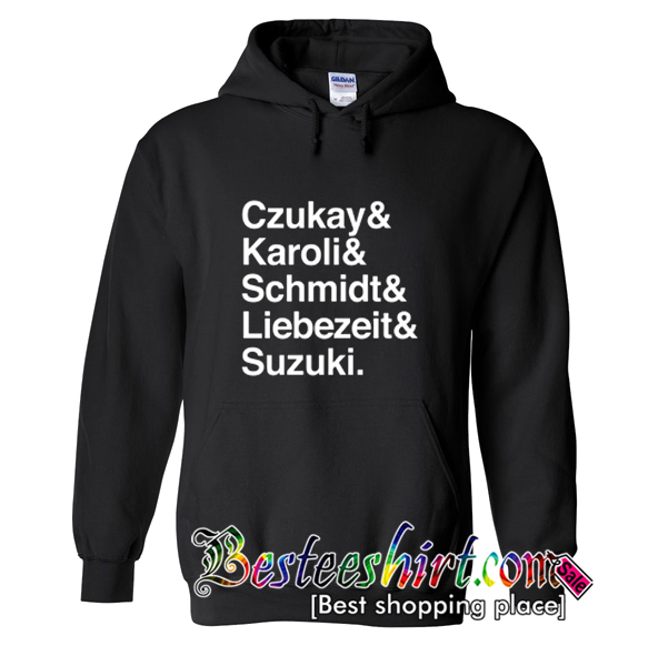 CAN Krautrock Names List Design Hoodie (BSM)