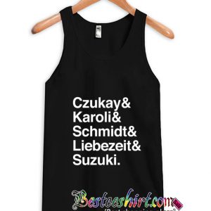 CAN Krautrock Names List Design Tanktop (BSM)
