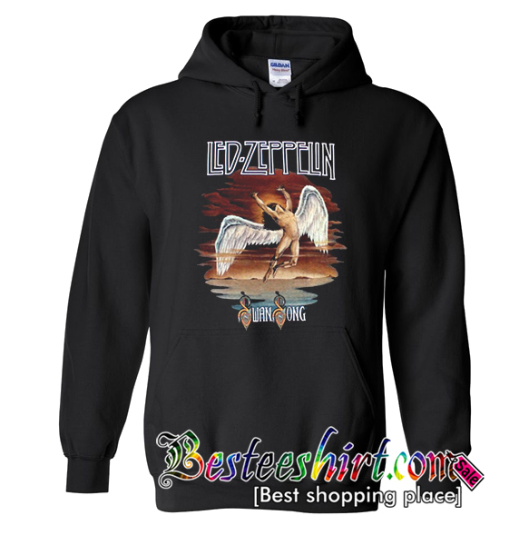 Led Zeppelin Swan Song 1973 Tour Hoodie (BSM)