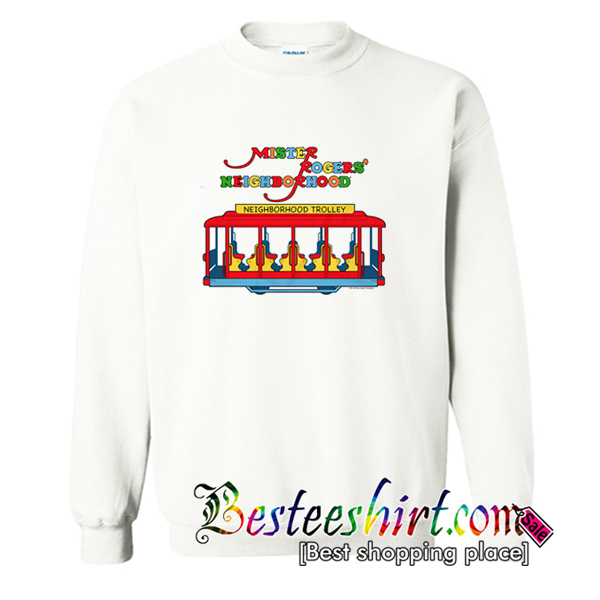 Mister Rogers Neighborhood Trolley Sweatshirt (BSM)