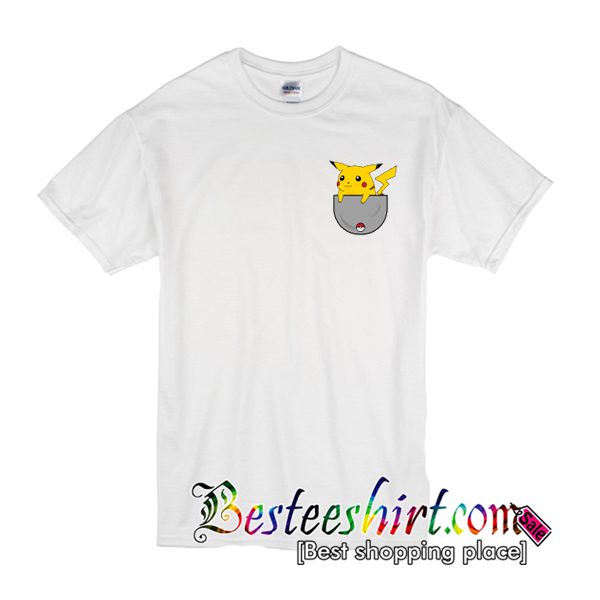 pikachu pocket shirt