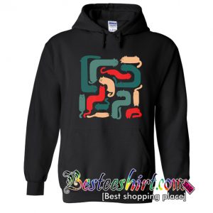 Squiggly Cats Hoodie (BSM)