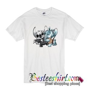 Stitch Jack Skellington Sally The Nightmare Before Christmas T Shirt (BSM)