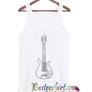 Vintage Guitar Line Art Tanktop (BSM)