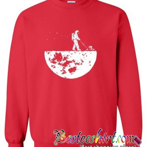Autumn Winter Fleece The Moon Sweatshirt (BSM)