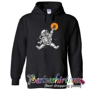 Bitcoin to The Moon Spaceman Hoodie (BSM)