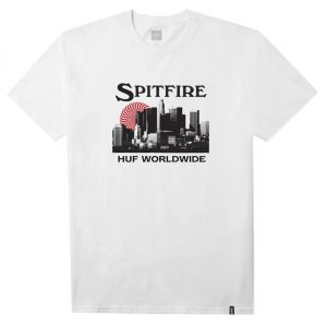 HUF X SPITFIRE SKYLINE T Shirt (BSM)
