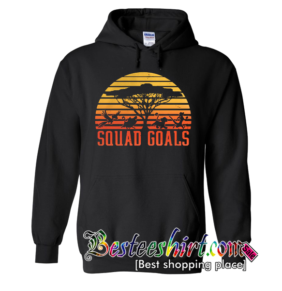 Hakuna Matata Squad Goals Sunset Hoodie (BSM)