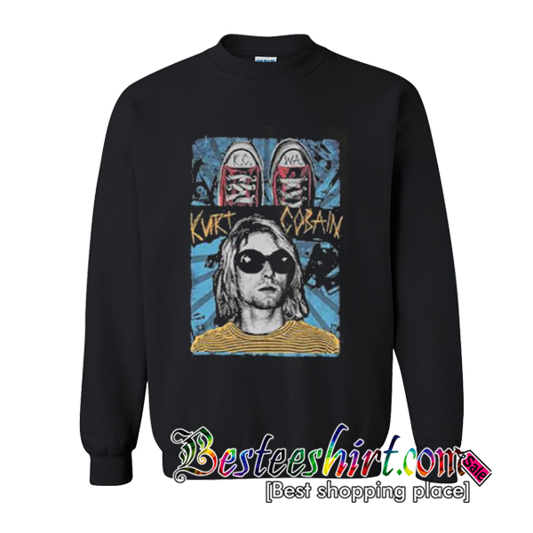 kurt cobain sweatshirt