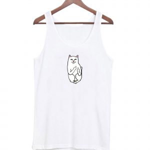 RIP N DIP Nermal Cat Middle Finger Tanktop (BSM)